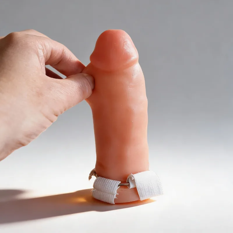 Protesis Peneana Semirigida Pellizcable Mod 5 (13x4cm)