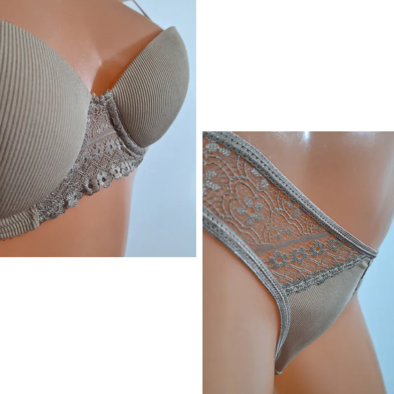Conjunto Corpiño Taza Soft y Push Up (art 5101) Talle 85 al 100