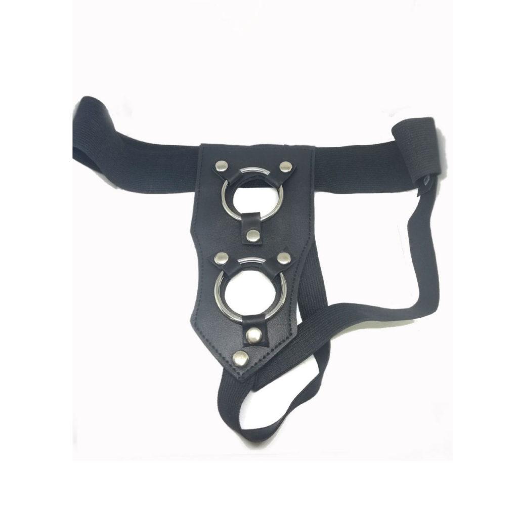 Arnes Doble Penetracion Cuero