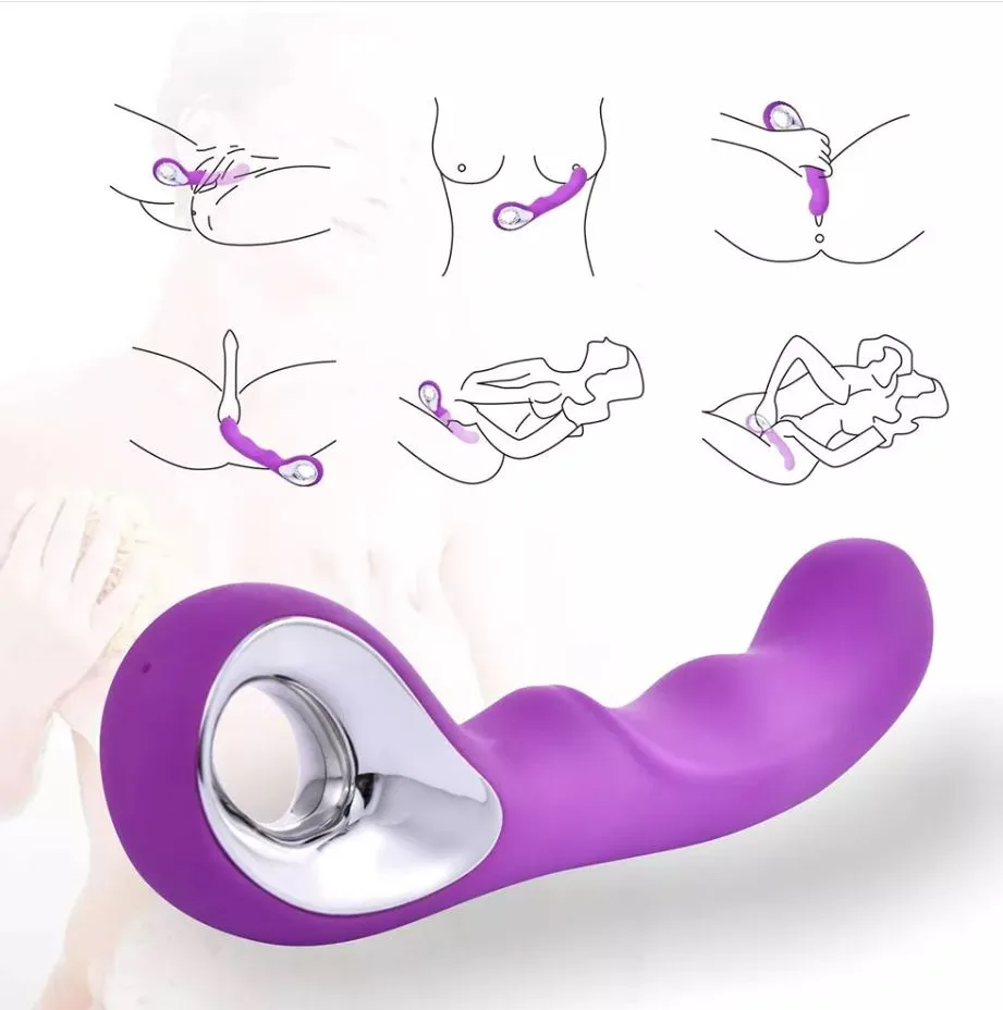 Vibrador Anna - USB - Clitoris Punto G - 10 Formas de vibracion