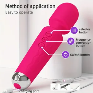 Masajeador Vibrador Usb Recargable Clitoris Masajes: imagen 4