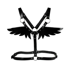 Alitas Alas de Cuero - Arnes Fetish Espalda