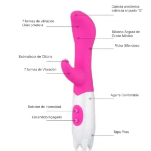 Dual G-Spot 7X - Consolador Vibrador: imagen 4
