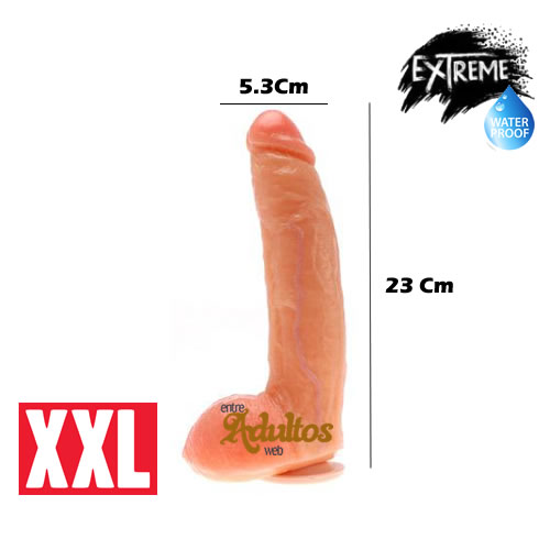 Arnes De Cuero Reforzado + Pene XXL - Grande - Imagen 5